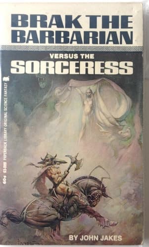 Cover of Brak the Barbarian Versus the Sorceress