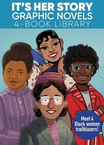 Cover of It's Her Story Graphic Novels 4-Book Library