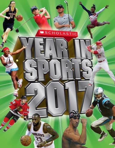 Cover of Scholastic Year in Sports 2017