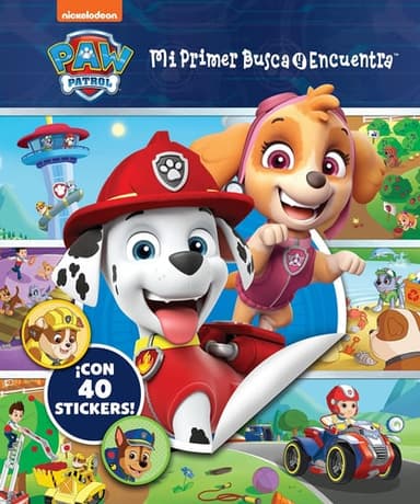 Cover of First Look and Find and Stickers Spanish PAW Patrol