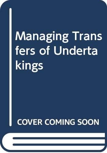 Cover of Managing transfers of undertakings