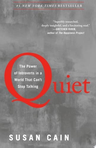 Cover of Quiet: The Power of Introverts in a World That Can't Stop Talking