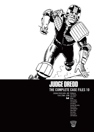 Cover of Judge Dredd - The Complete Case Files 10