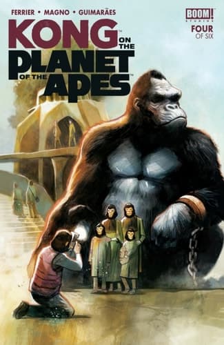 Cover of Kong on the Planet of the Apes #4