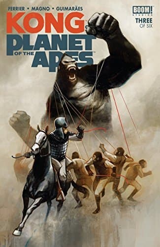 Cover of Kong on the Planet of the Apes #3