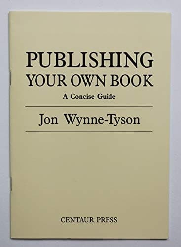 Cover of Publishing Your Own Book