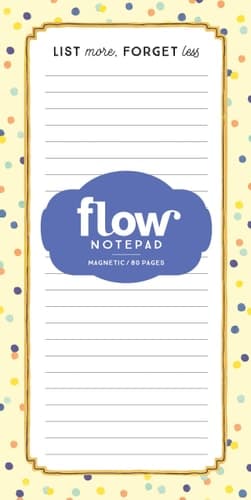 Cover of List More, Forget Less Magnetic Notepad