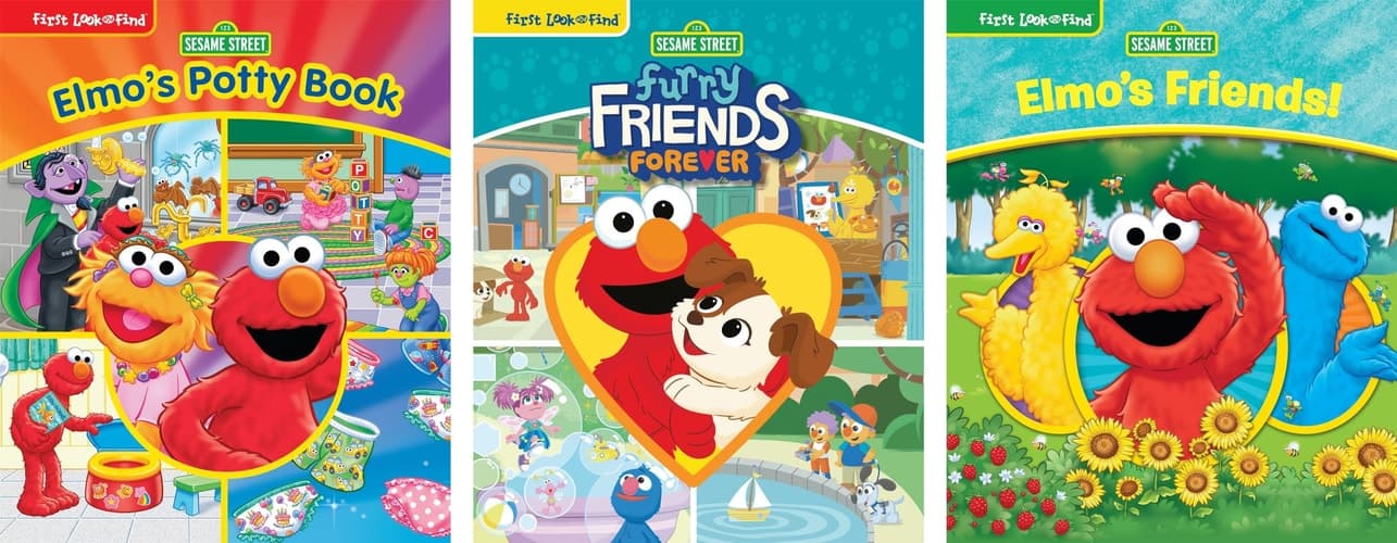 Cover of School and Library First Look and Find Sesame Street Print Series