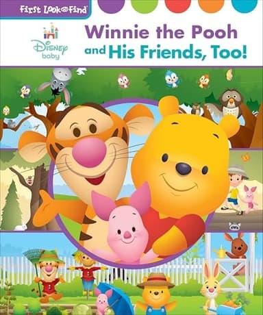 Cover of Disney Baby Winnie the Pooh and His Friends, Too!