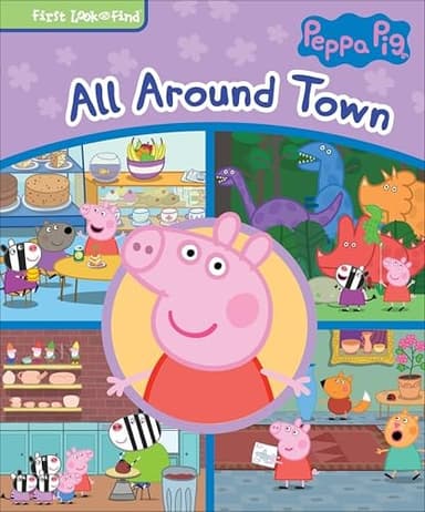 Cover of Peppa Pig All Around Town