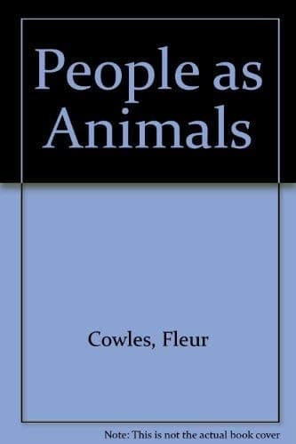Cover of People as Animals
