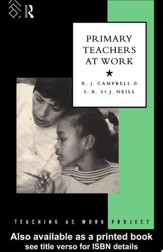 Cover of Primary Teachers at Work