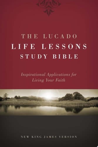 Cover of NKJV, the Lucado Life Lessons Study Bible