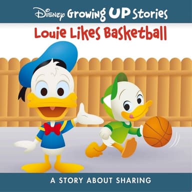 Cover of Disney Growing up Stories Louie Likes Basketball