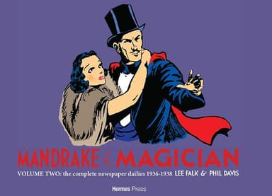 Cover of Mandrake the Magician Volume Two the Complete Newspaper Dailies
