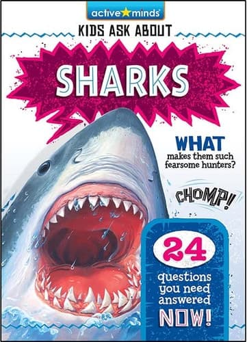 Cover of Active Minds Kids Ask about Sharks