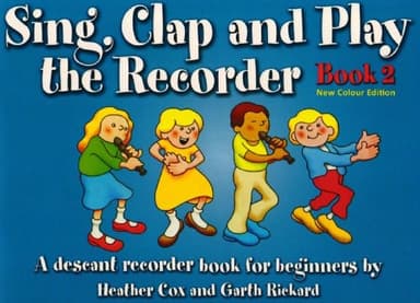 Cover of Sing Clap and Play the Recorder Book 2