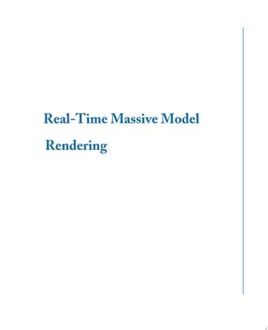 Cover of Real-Time Massive Model Rendering