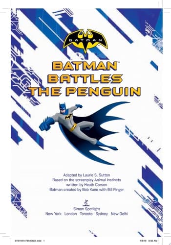 Cover of Batman Battles the Penguin