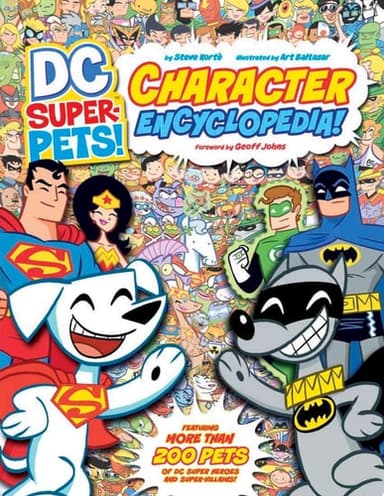 Cover of DC Super Pets Character Encyclopedia!