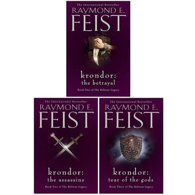 Cover of Krondor the Betrayal : Book One of the Riftwar Legacy: Raymond E. Feist: 9798200715442