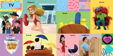 Cover of First 100 Words from the 90s (Highchair U)