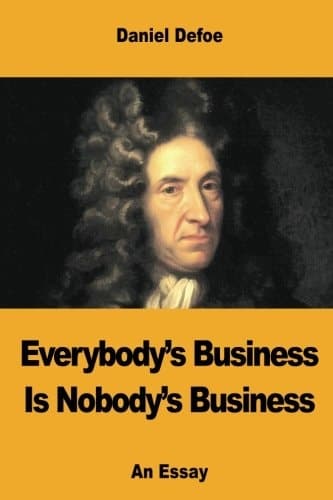 Cover of Everybody's Business Is Nobody's Business