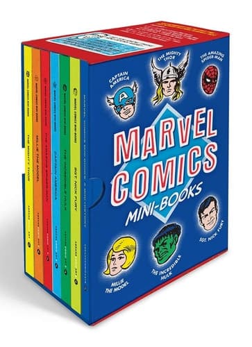 Cover of Marvel Comics Mini Books