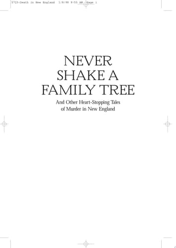 Cover of Never Shake a Family Tree