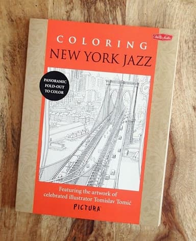 Cover of Coloring New York Jazz