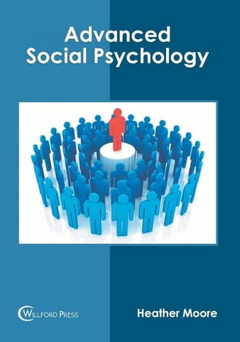 Cover of Advanced Social Psychology