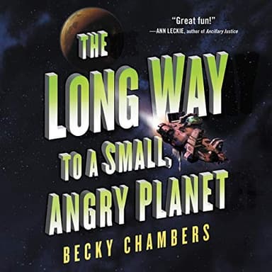 Cover of The Long Way to a Small, Angry Planet Lib/E
