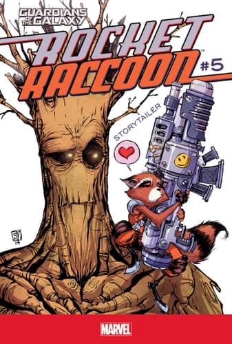 Cover of Rocket Raccoon #5