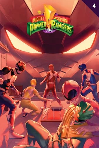 Cover of Mighty Morphin Power Rangers #4