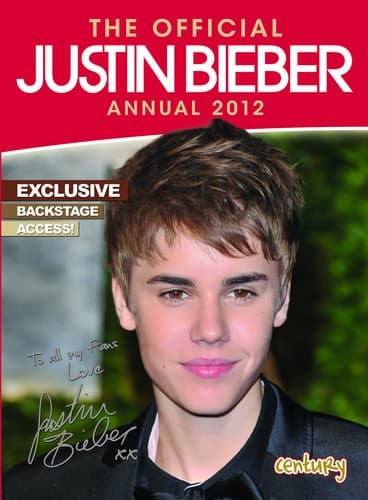 Cover of Justin Bieber Official Annual 2012