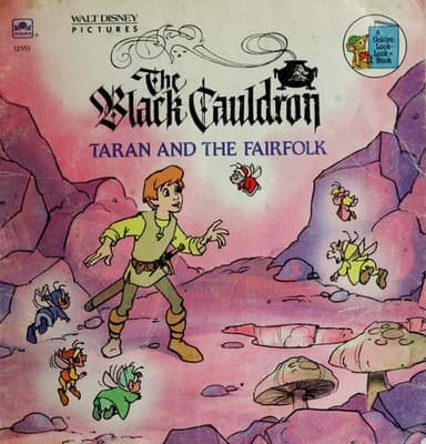 Cover of Taran and the Fairfolk (Walt Disney Pictures : the Black Cauldron)