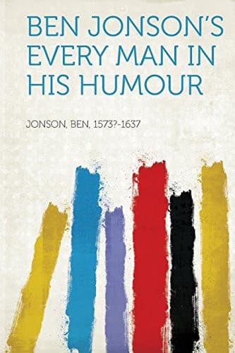 Cover of Every man in his humour