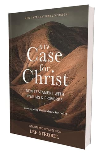 Cover of NIV, Case for Christ New Testament with Psalms and Proverbs, Pocket-Sized, Paperback, Comfort Print