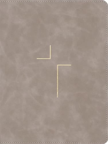 Cover of Jesus Bible, NIV Edition, Leathersoft, Stone, Comfort Print