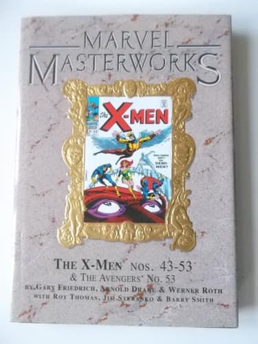 Cover of Marvel Masterworks Vol 48 Gold Variant (X-men Vol 5) Uncanny X-Men #43-53, Avengers #53