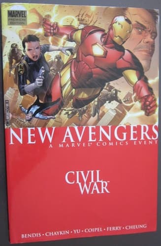 Cover of The New Avengers, Vol. 5: Civil War