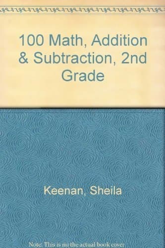 Cover of 100 Math, Addition & Subtraction, 2nd Grade