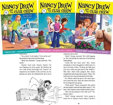Cover of Nancy Drew and the Clue Crew - 4 Titles