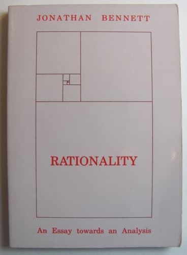 Cover of Rationality an Essay Towards an Analysis