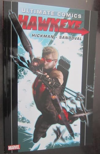 Cover of Ultimate Comics Hawkeye by Jonathan Hickman
