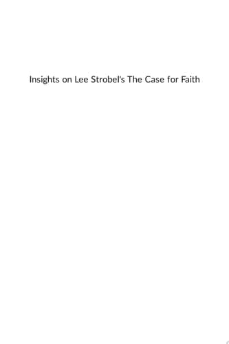 Cover of Case for Faith