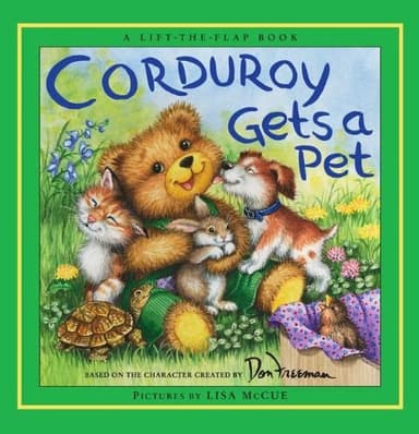 Cover of Corduroy gets a pet