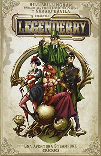 Cover of Legenderry, una aventura steampunk