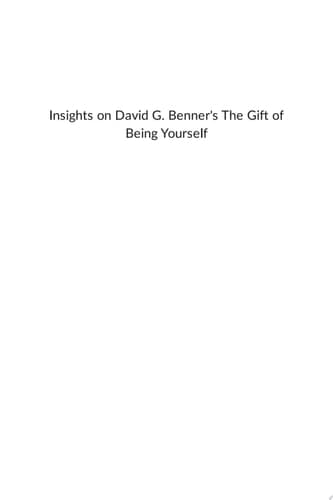 Cover of David Benner