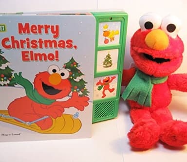 Cover of MERRY CHRISTMAS ELMO (PLAY A SOUND BOOK W/ PLUSH ELMO TOY) (Play-A-Sound)